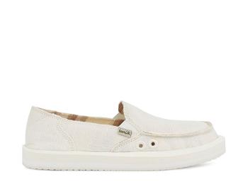 Sanuk Donna St Hemp Sidewalk Surfers Dam Vita | Sverige 474UZG